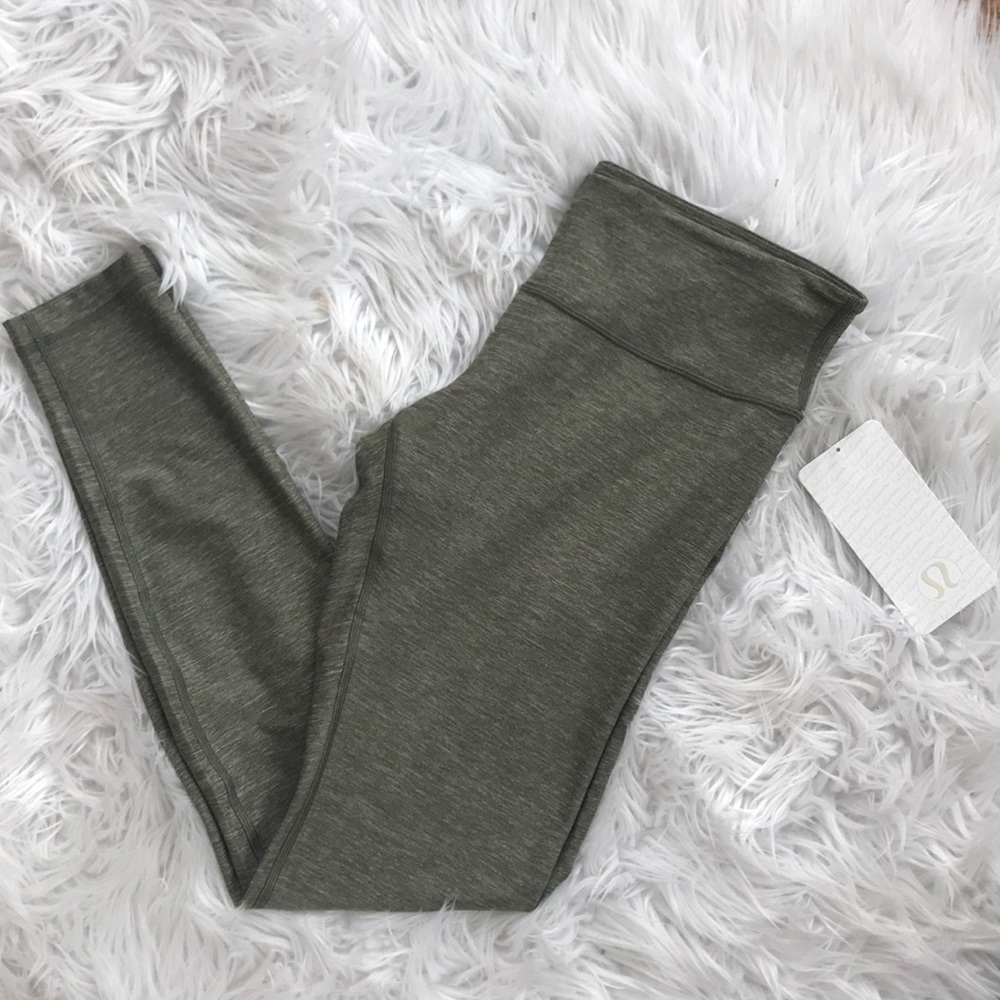NEW • Lululemon • Wunder Under Pant Fatigue Green - Picture 5 of 8